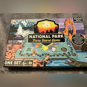 National Park Trivia Board Game Games Hub, 2022, *Complete*